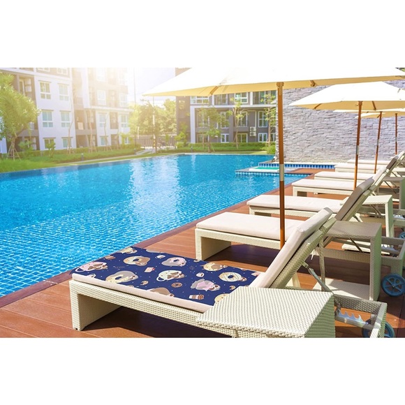 Oversized Sloth Donut Beach Towel for Women Girls Kids, Super Soft Microfiber - Picture 5 of 6